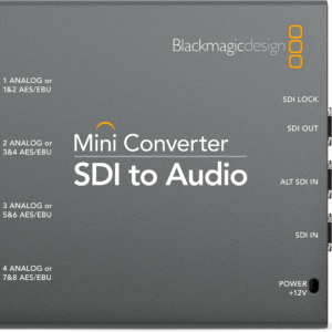 Black Magic SDI to Audio Mini Converter