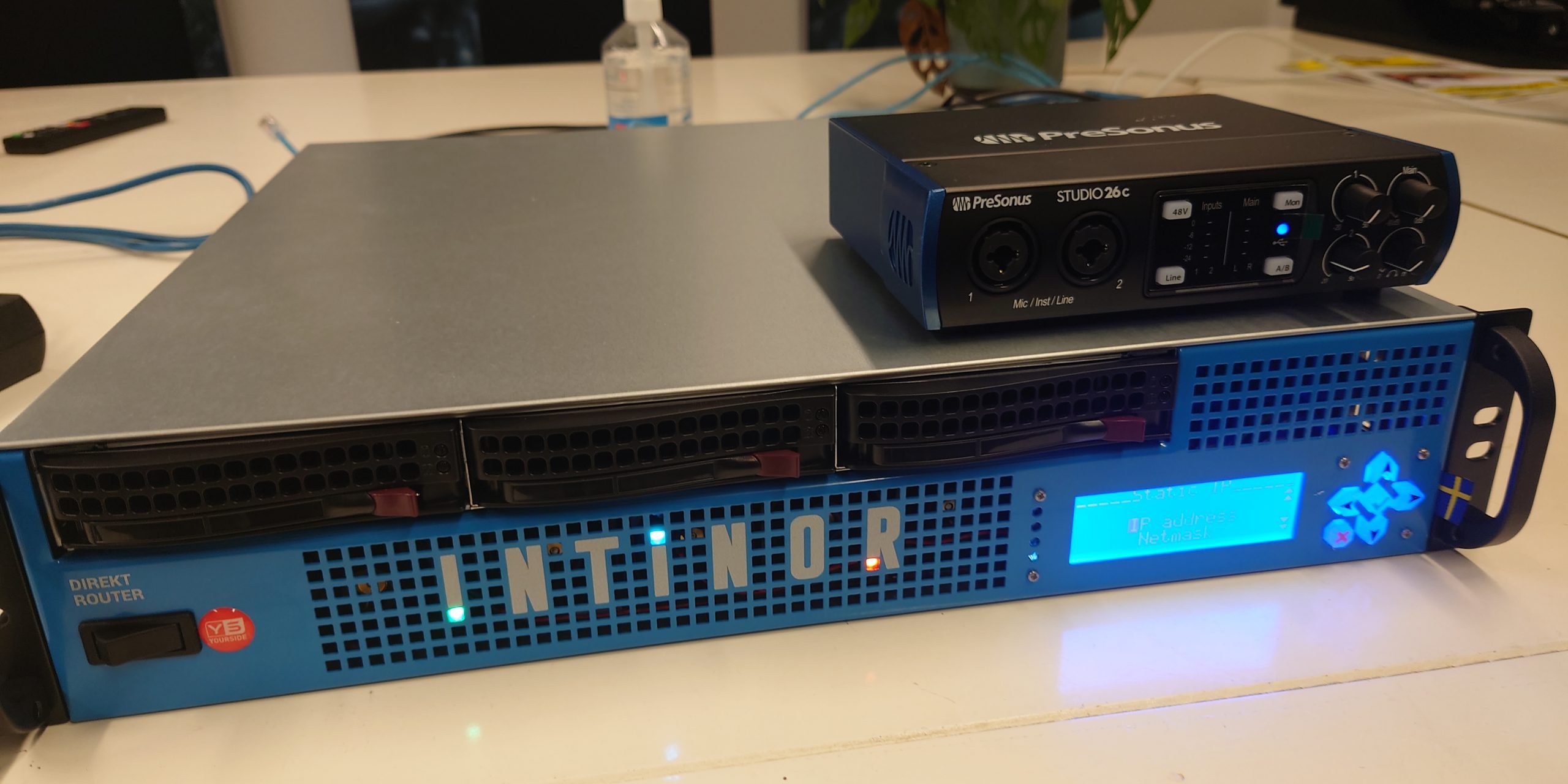 Intinor DirectRouter at Southfields Intinor Swedish ingenuity