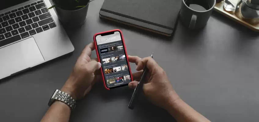 Working Remote inspecting Video