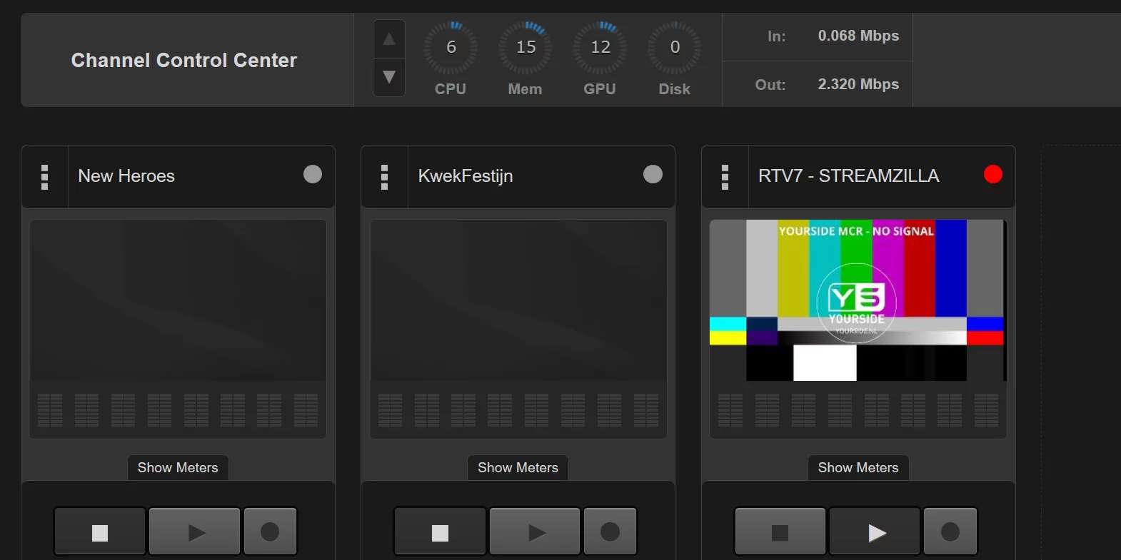 Kulabyte Mail Channels screen Demo