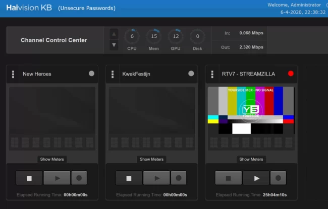 Kulabyte Mail Channels screen Demo