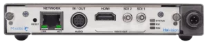 Haivision MakitoX S-292D-HD2 H.264 IP Video decoder supporting dual 3G/HD/SD-mini-SDI and HDMI
