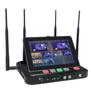 MINEMEDIA - R8 Mini field Mixer with dual 4G sim and bonding