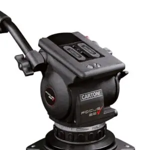 CARTONI - Focus 22 Multi Stage fluid head Dual Pan bars